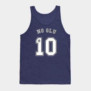 No Glu-10 Football (white) Tank Top